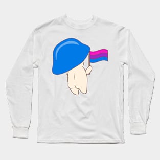 Bi Mushroom Butt Long Sleeve T-Shirt